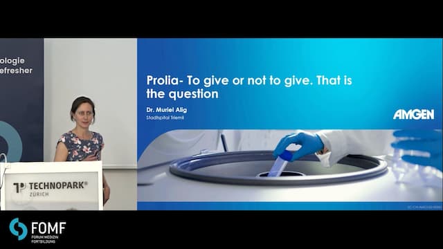 Prolia – to give or not to give, that is the question.